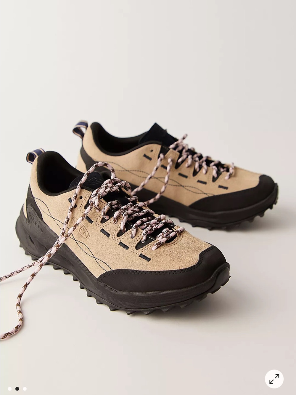 Keen jasper zionic approach shoes Safari/ Pink-a-boo Color 7.5 W